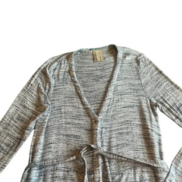 Dolan Anthropologie Long-Length Cardigan Sweater Dress Button-Down Size Large - Picture 3 of 12
